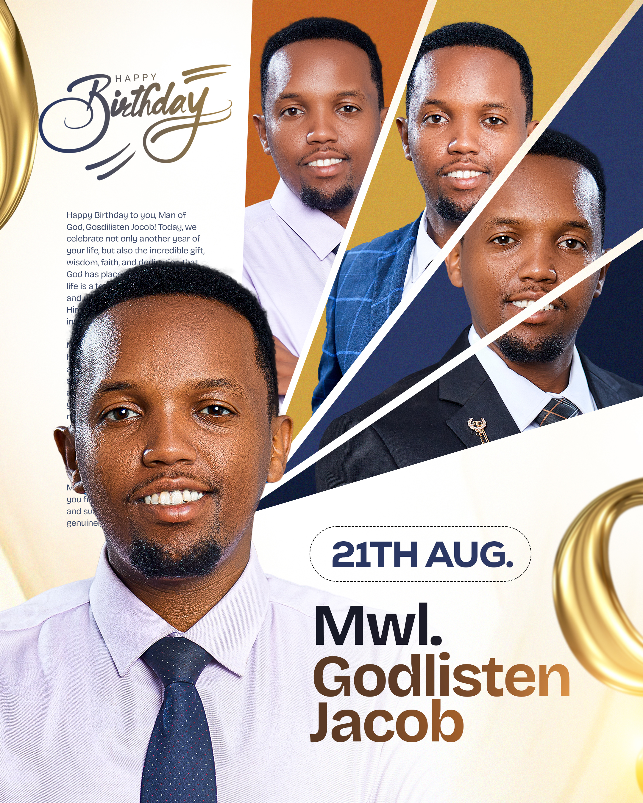 Birthday poster